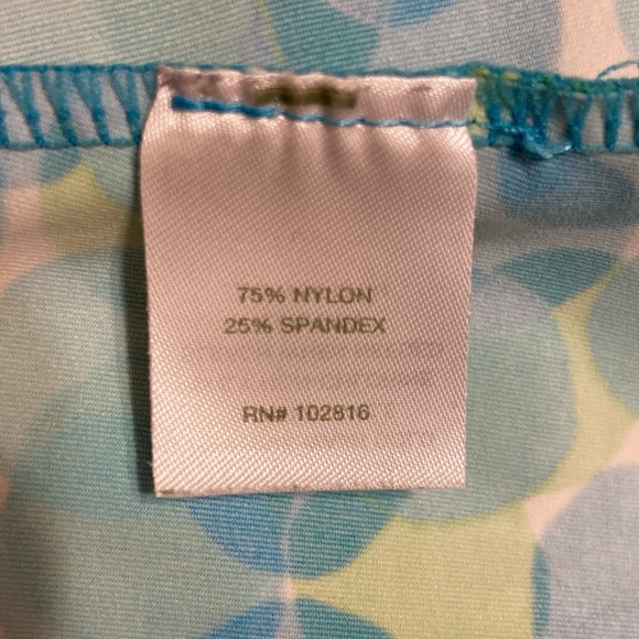 Colorful Sleeveless swim coverup by garnet hill size large 
BIN #7 - Picture 7 of 7